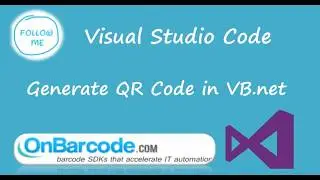 How to generate QR Codes using OnBarcode VB.NET QR Code Generator library?
