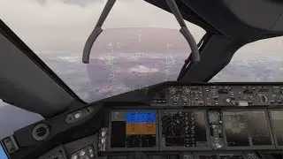 My first flight with the B787 in MSFS 2024