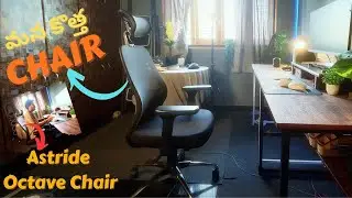 Astride Octave ergonomic Chair Unboxing & Setup | Review In Telugu #astrideoctave #ergonomicchair