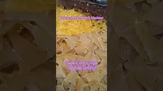 WOW Fryums Snack Pellets making machine Ready-to-fry Bugles Pellet production line #machine #bugles