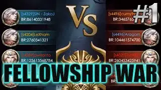 Legacy of Discord: Fellowship WAR with SIN&middot;ZakoJ & Pwitanto #1