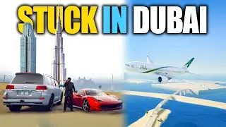 MICHAEL STUCK IN DUBAI HEAVY RAIN | PIA PLANE HELPED | GTA 5 PAKISTAN