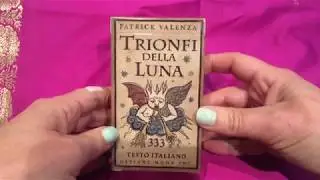 Tarot TRIONFI della LUNA Expended Edition - Antique Italian Text (Unboxing)😄
