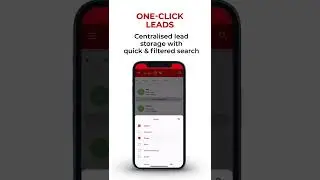 Agentroof CRM App feature | One-Click Leads for Realtors