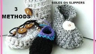 how to make non-skid soles on slippers, 3 methods.