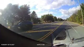 Stop sign running skank.
