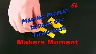 Makers Moment - Thingiverse Print - Emergency & Sports Whistle by Scarlet_Engineering - E6