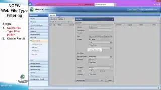 SANGFOR NGFW File Type Filtering Configuration