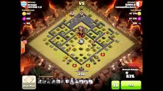 Clash of Clans - Perfect Lavaloonian Attack
