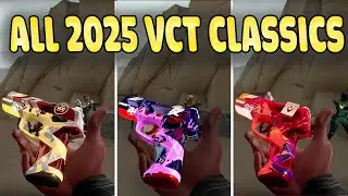 TẤT CẢ NHỮNG SKIN CLASSIC VCT 2025 /VALORANT/