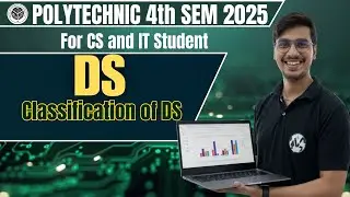 🔥Data Structure Using C | Lec-3| Unit-1 :Types of Data Structure | BTEUP 4th SEM | By Satyam Sir