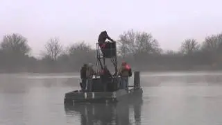 Truckable Push boat 10x20x4 300 hp John Deere