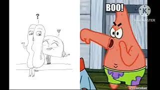 (REQUESTED) Patrick booing at Brenda Bunson x Teresa Taco