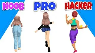 NOOB vs PRO vs HACKER in Run Healthy