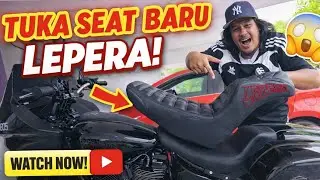 HARLEY DAVIDSON LOW RIDER ST TUKA SEAT BARU LAPERA DESIGN #HARLEYDAVIDSOM #LOWRIDERST #CUSTOM