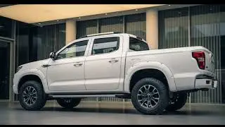 White BYD Shark 6 Inside Showroom | Future Pickup Truck Story new look 