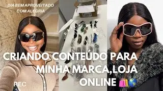 VLOG/TEMOS UMA COLEGA NOVA/CRIAÇÃO DE CONTEÚDO DA LOJA ONLINE 