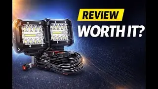 Review - Nilight LED Light Bar 2PCS 60W 4 Inch Flood Spot Combo LED Work Light Pods Tripl