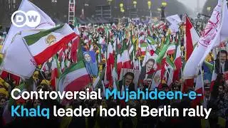 Thousands protest Iranian regime at Berlin rally backed by high-profile politicians | DW News