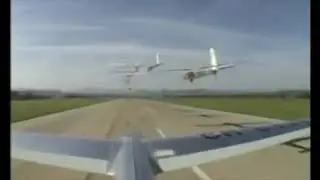 World record for most gliders towed into flight (9 gliders in total!!!)