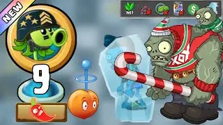 PvZ2 - Mega Gatling Pea's Adventure 2026 Level 9 Easy [Plants Lvl 1 & No Premium] + DOWNLOAD