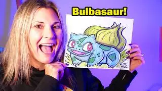 How to Draw Pokémon Bulbasaur!