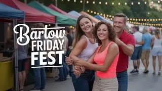 🔥 Friday Fest Bartow FL 2025 | Car Show, Jeep Show & Vendors Downtown