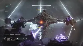 Destiny 2. Leviathan, Eater of Worlds raid lair. Argos boss fight. No commentary