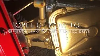 Opel GT How To: Repair Leaky Speedometer Cable