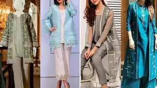 Open slit double shirt dress| gaon style dresses | double shirt gaon style dresses! Its trendy