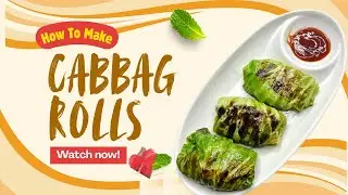Super Tasty Cabbage Roll Recipe | Patta Gobhi Roll | Easy Evening Snack | Hijab With Cook #cooking 