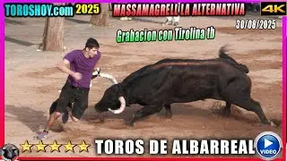 Toros Bravos Massamagrell La Alternativa 2025 toros tv Grabado con Tirolina