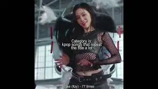 kpop songs that repeat the title a lot #ticktack #likejennie #cake #imgonnabeastar #knock #dumbdumb