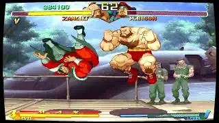 Street Fighter Alpha 2 Zangief Arcade mode