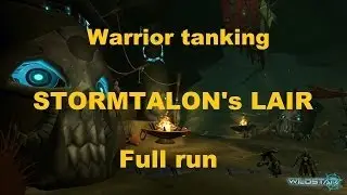Wildstar - Stormtalon's Lair lvl 20 dungeon run - Warrior tank PoV