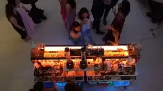MOBILE BAR HIRE - top view -  Big Shaker Mobile Bar Service - Top View