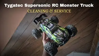 Tygatec Supersonic RC Monster Truck Cleaning & Service ✨️| First India 🇮🇳 4x4 Hobby Grade Rc Car