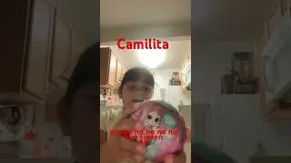 Camilita abriendo sus sorpresas de Target y de las lol surprise