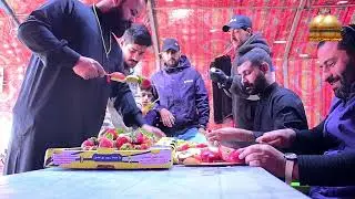 خدمة موسى الكاظم عليه السلام موكب ضعن السبايا 