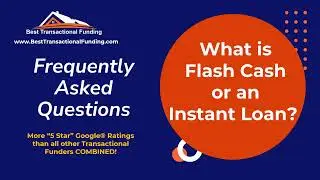 Real Estate Investing - What is Flash Cash or an Instant Loan?