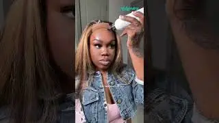 It's your sign to try a closure wig! | 5x5 24&rdquo; body wave brown highlight wig from ashimary hair