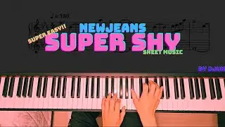 [Easy Piano] NewJeans (뉴진스) - Super Shy / Sheet Music