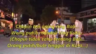 Chopin Larung -  Guruh Gipsy (Dengan Lirik)