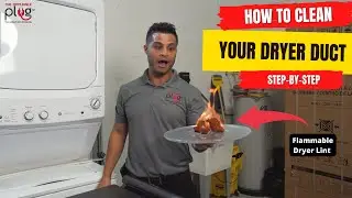 Dryer Vent Cleaning - How To Easily Clean Your Dryer Vent - Step by Step