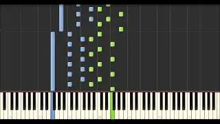 Ludovico Einaudi - Julia (Synthesia Tutorial)