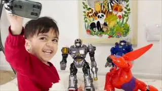 Hide n Seek with  Robots | Robot Video For Children