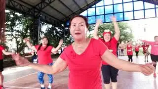 Zumba fitness@ North Olympus subd. Nova. QC Philippines