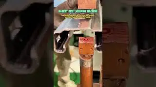 High-power Projection Welder. Multi-point Projection Welding of Carbon Steel.