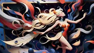 Dance with Colors - Short 4K AI Animation Video with dynamic movements Enjoy! #aianimation #flow #ai