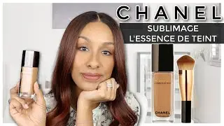 NEW CHANEL SUBLIMAGE L'ESSENCE DE TEINT SERUM FOUNDATION  WEAR TEST + REVIEW | Mo Makeup Mo Beauty